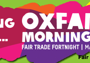 Oxfam fairtrade morning tea
