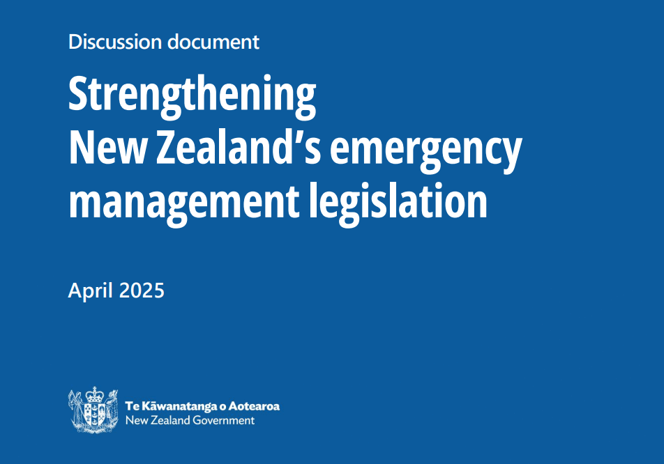 strengthening NZ's Community Emergency Management Legislation